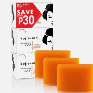 Kojie San Soap 100g x 3 (Large Trio Pack) - Skin Lightening & Brightening